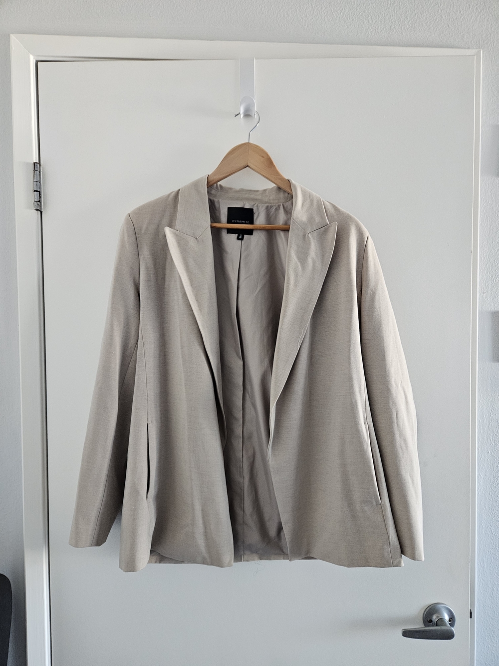 Women’s Cream Blazer Jacket